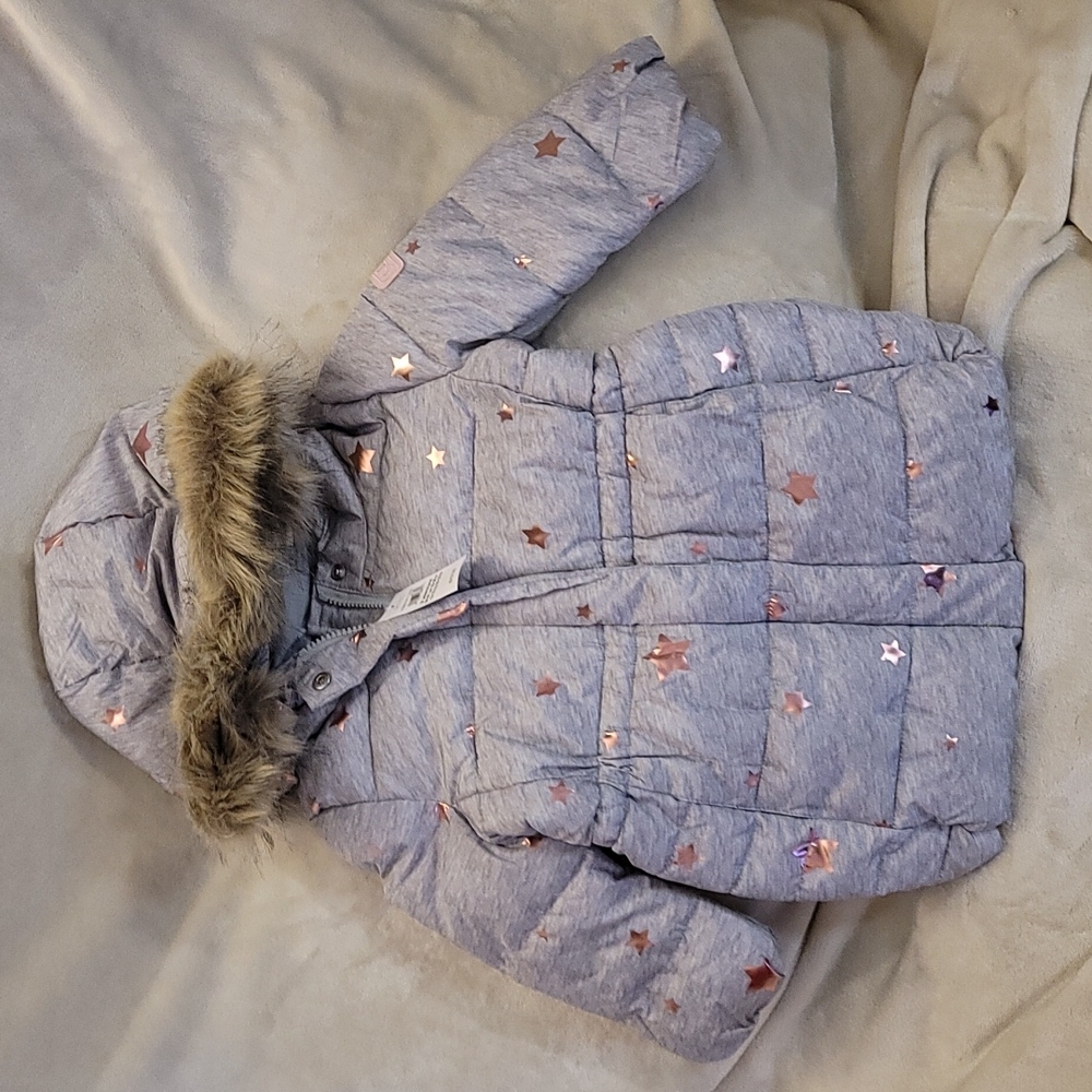Kids, Girls, Toddler, Baby Gap, Puffer Jacket, Winter, Long Coat Water Resistant